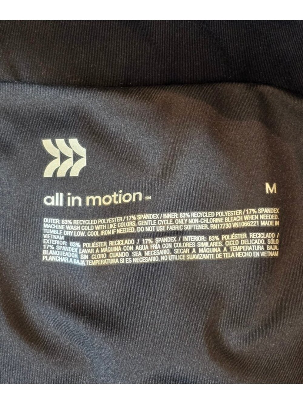 All In Motion Flat Front Golf Skirt Skort w/ Pockets Black Women's Size M - Picture 6 of 6